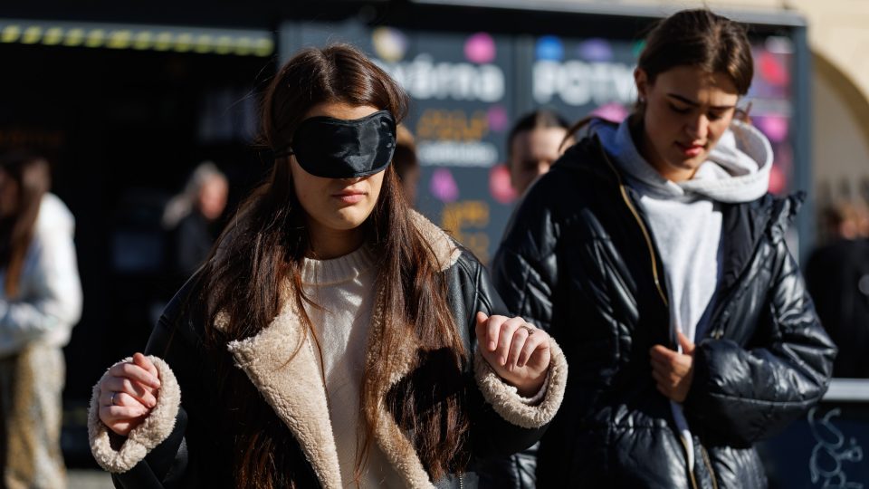 Kavárna Potmě je neoddělitelnou součástí Prix Bohemia Radio | foto: Jiří Šeda, Český rozhlas Kavárna Potmě je neoddělitelnou součástí Prix Bohemia Radio