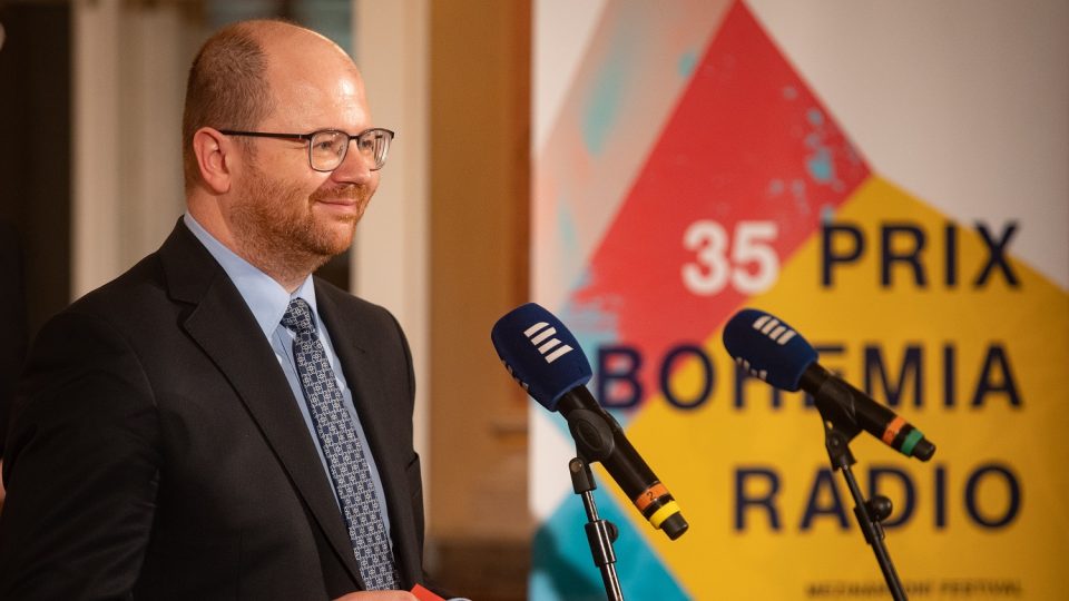 Slavnostní vyhlášení výsledků festivalu Prix Bohemia Radio v Arcibiskupském paláci v Olomouci
