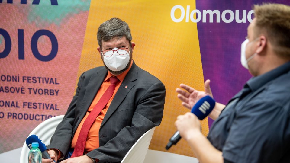 Pavel Novák a Martin Pařízek byli hosty debaty festivalu Prix Bohemia Radio