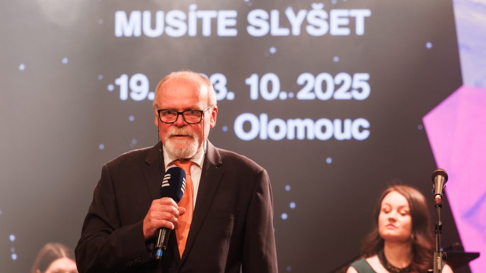 Slavnostní zakončení Prix Bohemia Radio 2025 (čestný prezident Igor Bareš) | foto: Jiří Šeda, Český rozhlas Slavnostní zakončení Prix Bohemia Radio 2025 (čestný prezident Igor Bareš)
