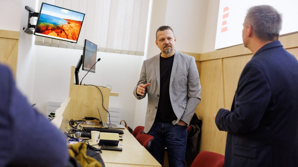 Šéfredaktor webu iRozhlas.cz Martin Samek