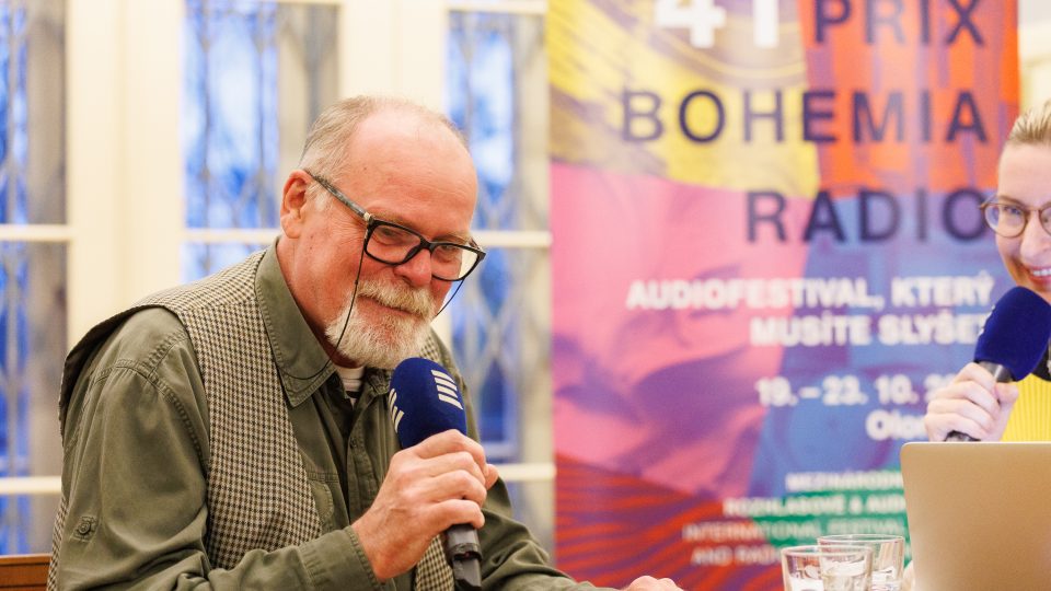 Vizitka Karolíny Koubové s Igorem Barešem, čestným prezidentem Prix Bohemia Radio