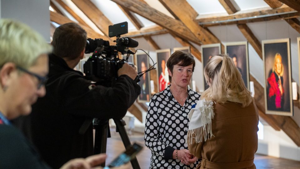 Ředitelka Festivalu Kateřina Konopásková v rozhovoru pro média
