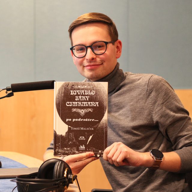 Tomáš Maleček,  autor knihy Divadlo Járy Cimrmana po padesátce | foto: Ludmila Opltová,  Český rozhlas